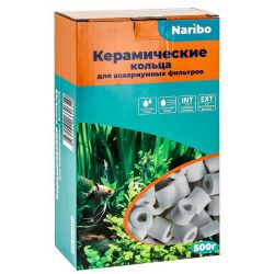 Кольца керамические Naribo 500 г – для биологической фильтрации